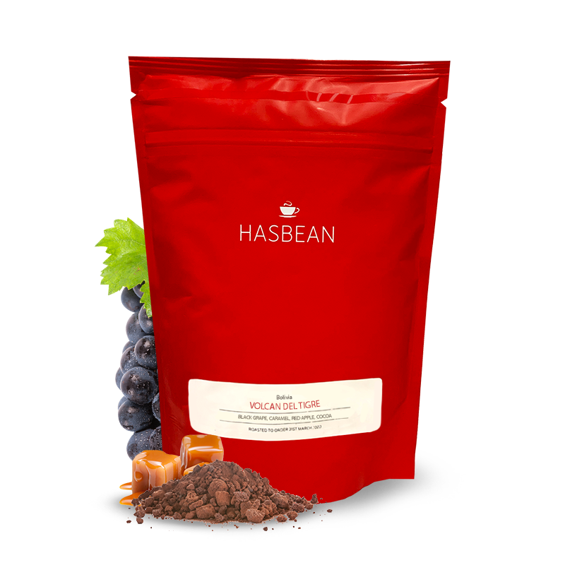 Specialty coffee Hasbean Bolivia VOLCAN DEL TIGRE