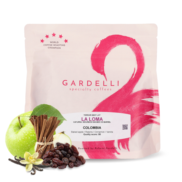 Specialty coffee Gardelli Coffee Colombia LA LOMA- XO Barrel Aged