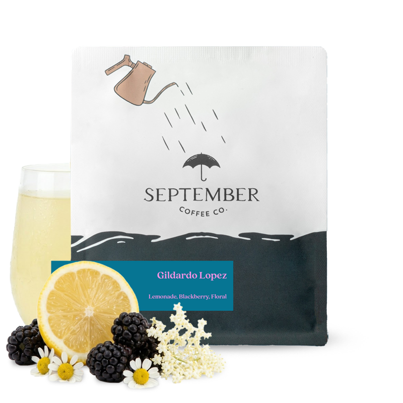 Specialty coffee September Coffee Colombia GILDARDO LOPEZ