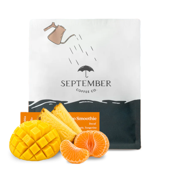Specialty coffee September Coffee Kolumbie MANGO SMOTHIE DECAF - bezkofeinová