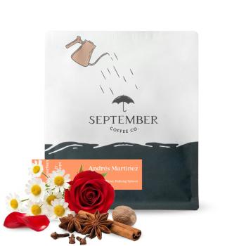 Colombia ANDRÉS MARTINEZ - honey chamomile - September Coffee