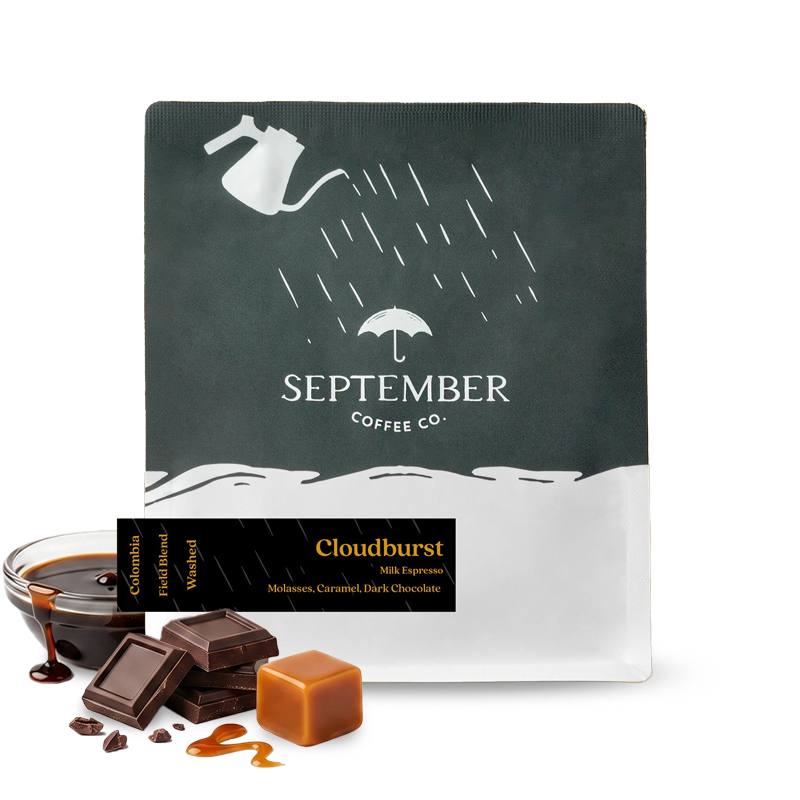 Specialty coffee September Coffee CLOUDBURST ESPRESSO Blend