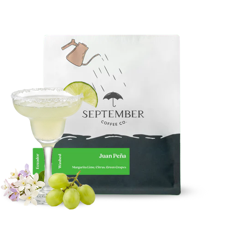 Specialty coffee September Coffee Ecuador JUAN PEÑA