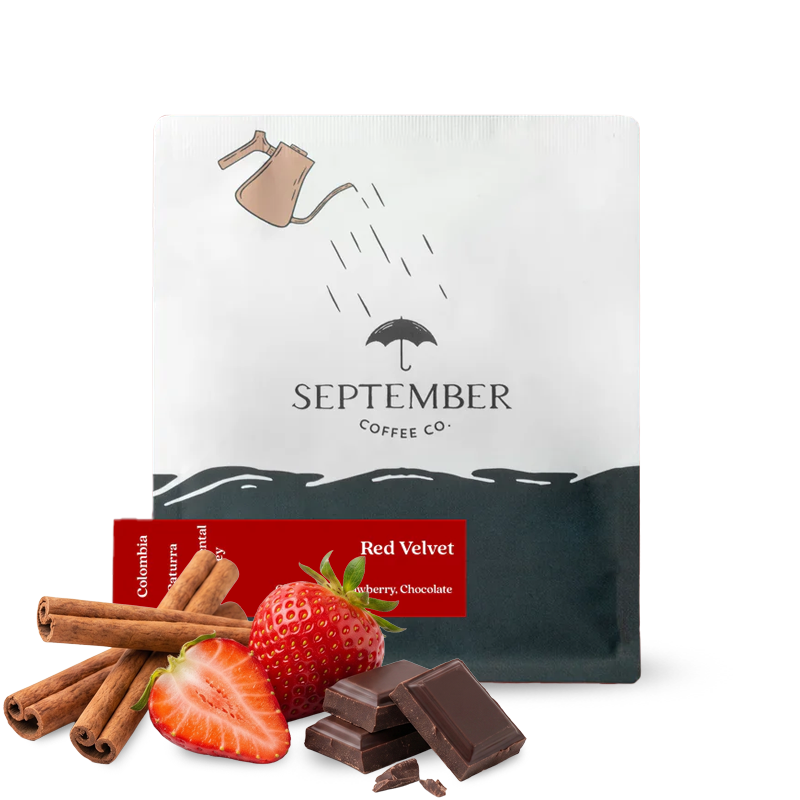 Specialty coffee September Coffee Colombia RED VELVET CAKE