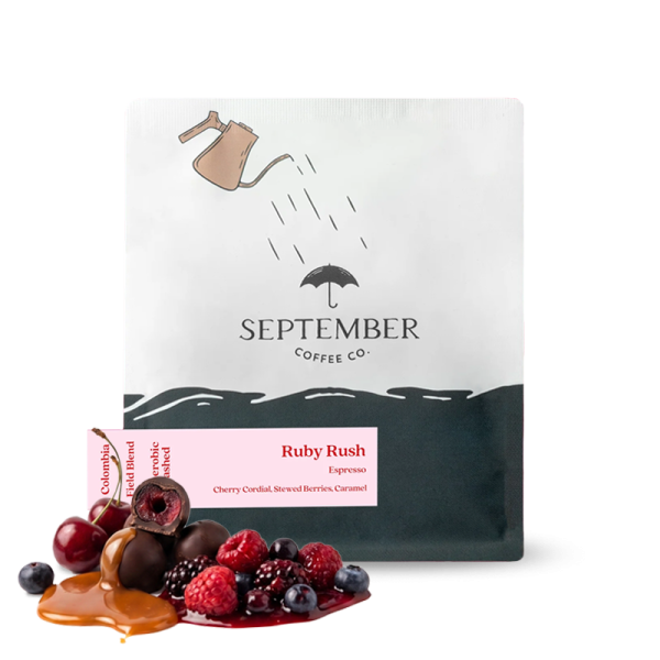 Specialty coffee September Coffee Colombia RUBY RUSH