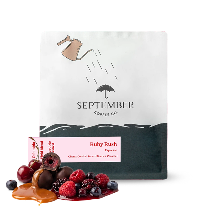 Specialty coffee September Coffee Colombia RUBY RUSH