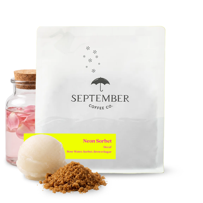 Specialty coffee September Coffee Colombia NEON SORBET - Decaf - 200 g
