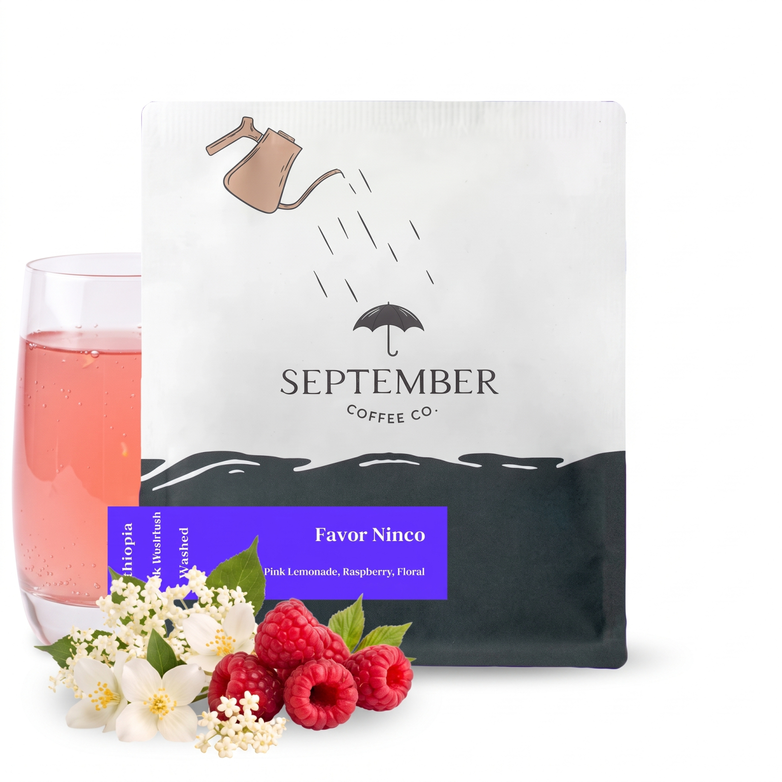 Specialty coffee September Coffee Colombia FAVER NINCO - Pink Bourbon