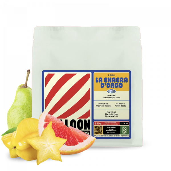 Specialty coffee Balloon Coffee Roasters Peru CHACRA D’DAGO - anaerobic natural