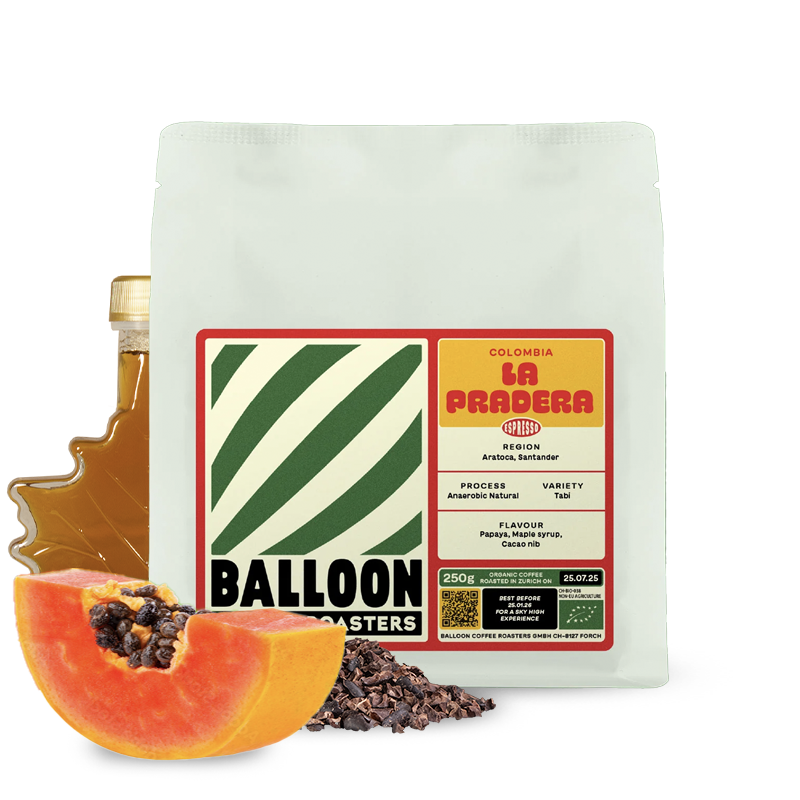 Specialty coffee Balloon Coffee Roasters Colombia LA PRADERA - espresso