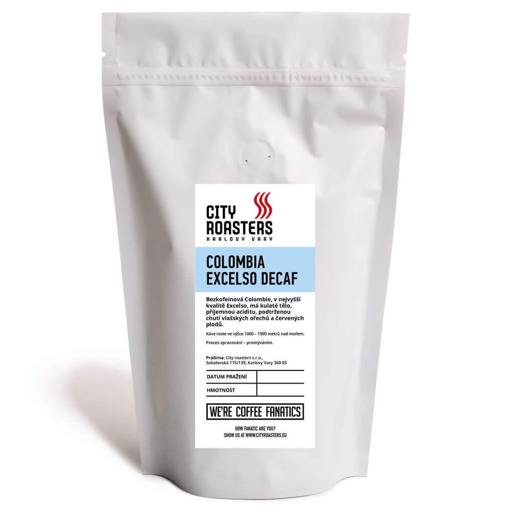 Specialty coffee City Roasters SWD Colombia Decaf