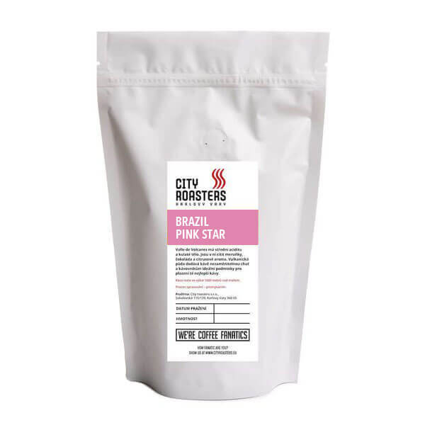 Specialty coffee City Roasters Brazílie PINK STAR