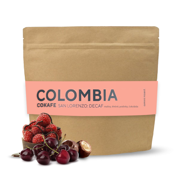 Specialty coffee Cokafe Colombia SAN LORENZO - decaffeinated