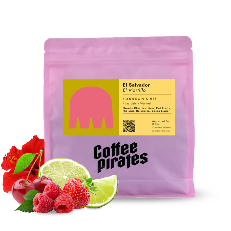 Specialty coffee Coffee Pirates El Salvador EL MARTILLO