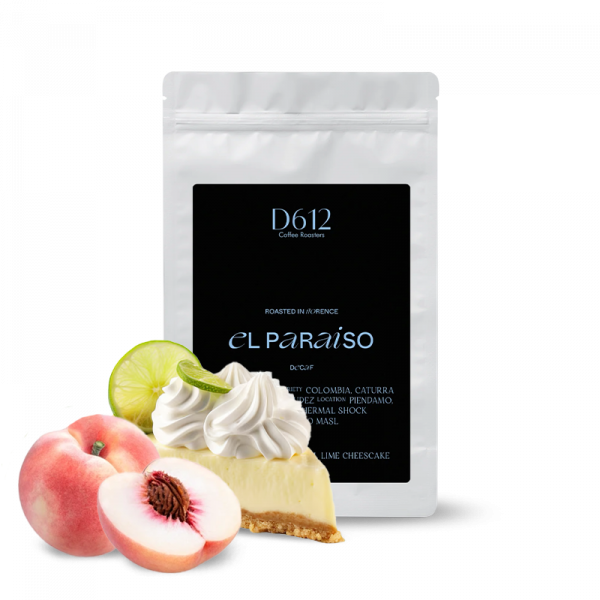 Specialty coffee D612 Coffee Roasters Colombia EL PARAISO DECAF - decaffeinated - 125g