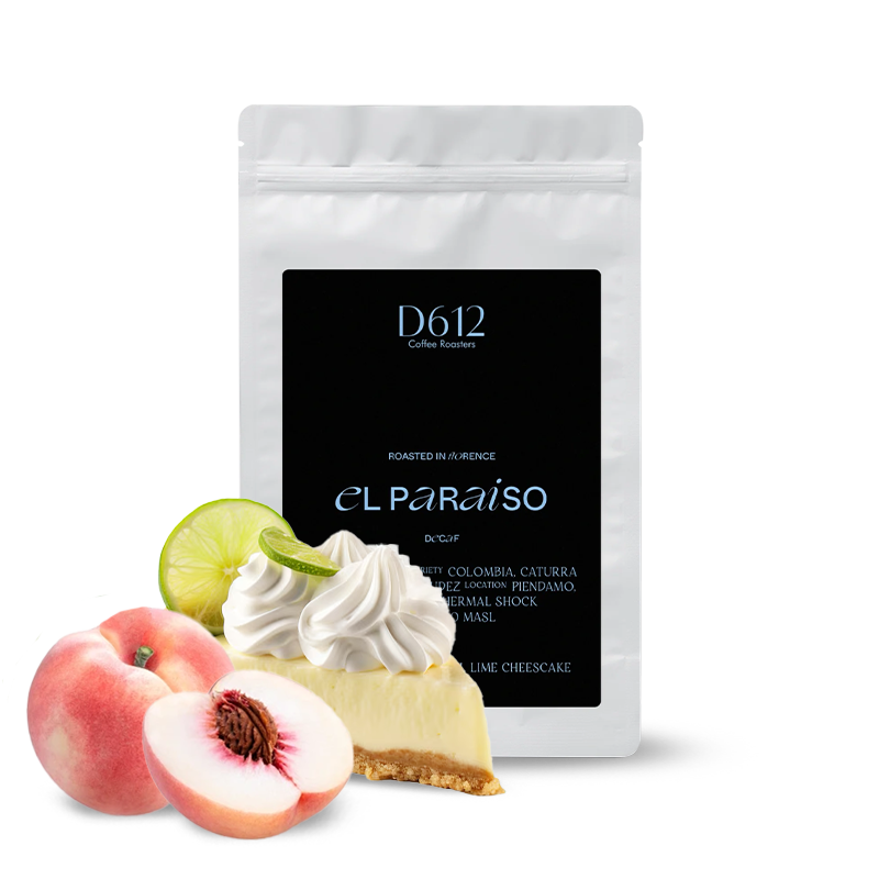 Specialty coffee D612 Coffee Roasters Colombia EL PARAISO DECAF - decaffeinated - 125g