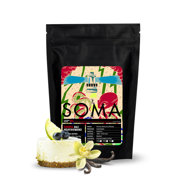 Specialty coffee SOMA Ethiopia BALE MOUNTAIN - washed