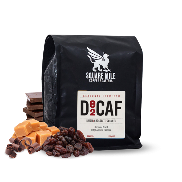 Specialty coffee Square Mile Brazil THE ESPRESSO DECAF - decaffeinated - 2023