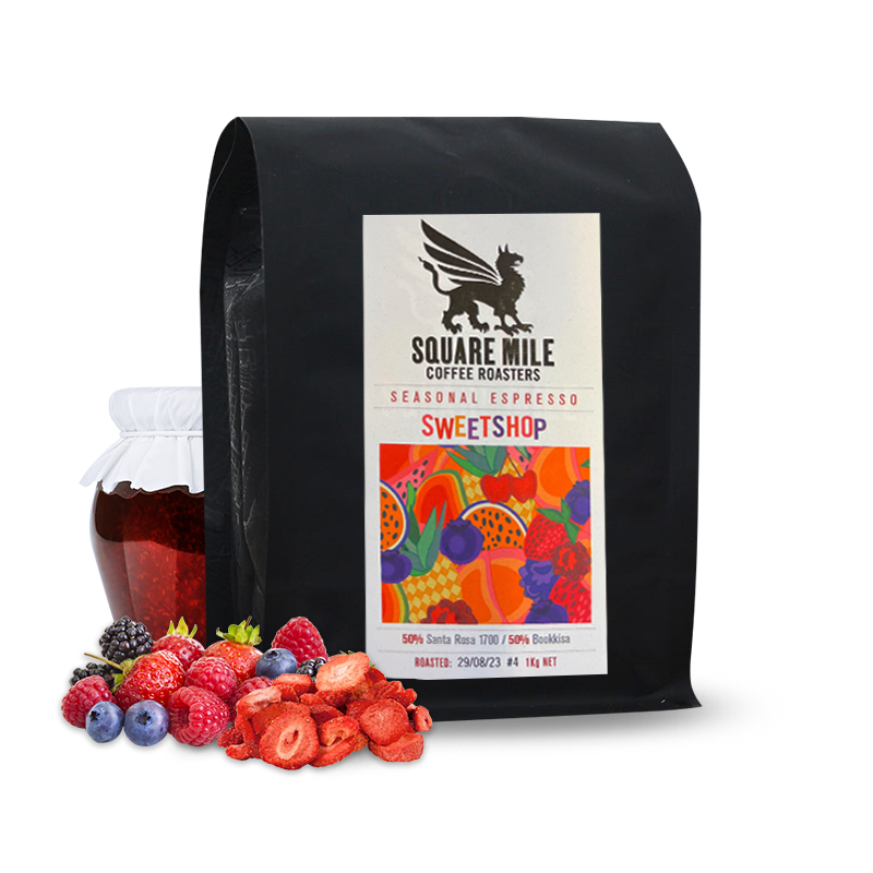 Specialty coffee Square Mile SWEETSHOP ESPRESSO blend - 8/23