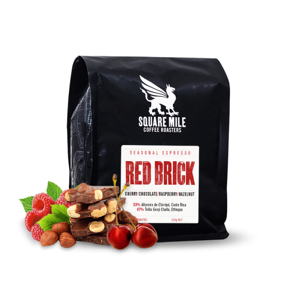 Specialty coffee Square Mile RED BRICK ESPRESSO blend - 08/2023