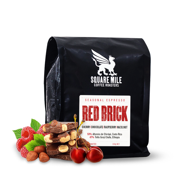 Specialty coffee Square Mile RED BRICK ESPRESSO blend - 08/2023