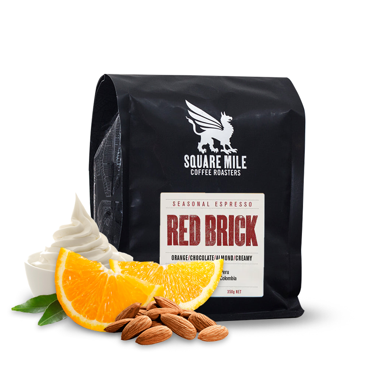 Specialty coffee Square Mile RED BRICK ESPRESSO blend 01/24