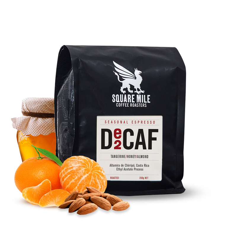 Specialty coffee Square Mile Costa Rica THE ESPRESSO DECAF - decaffeinated - 7/24