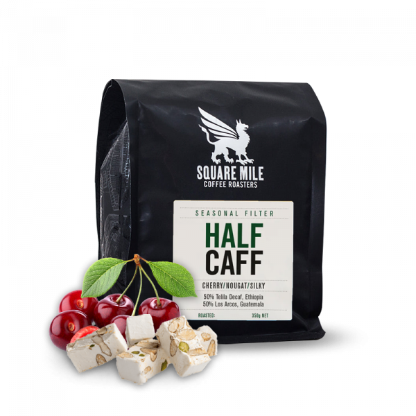 Specialty coffee Square Mile HALF CAFF blend - low caffeine 8/24
