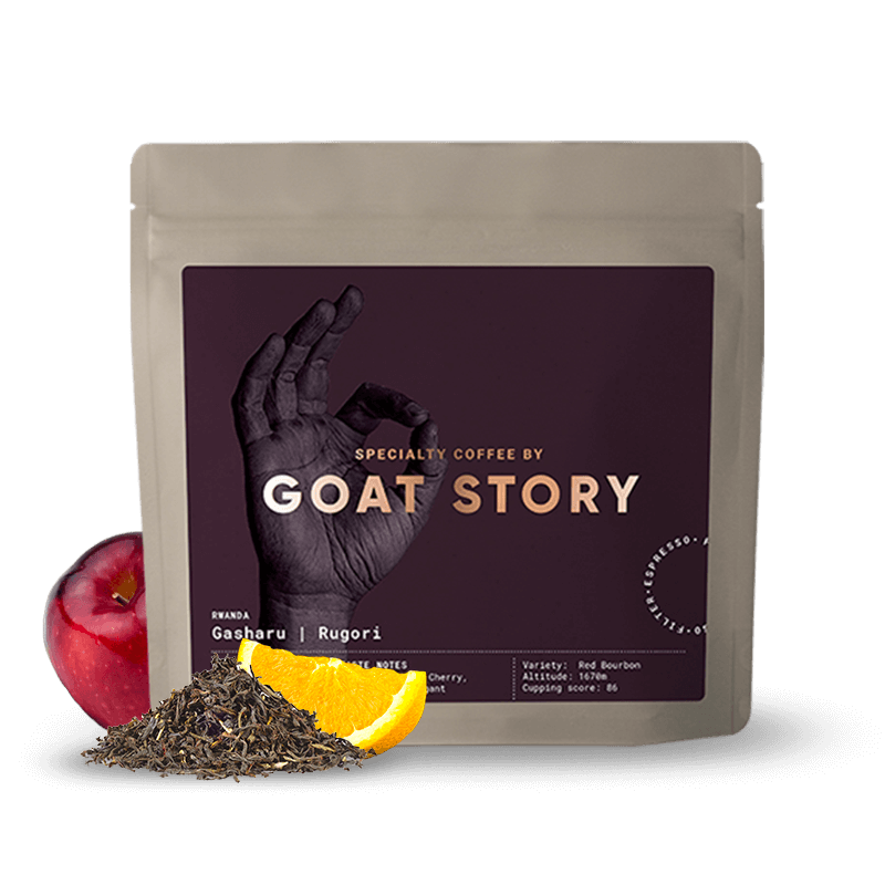 Specialty coffee Goat Story Rwanda GASHARU RUGORI