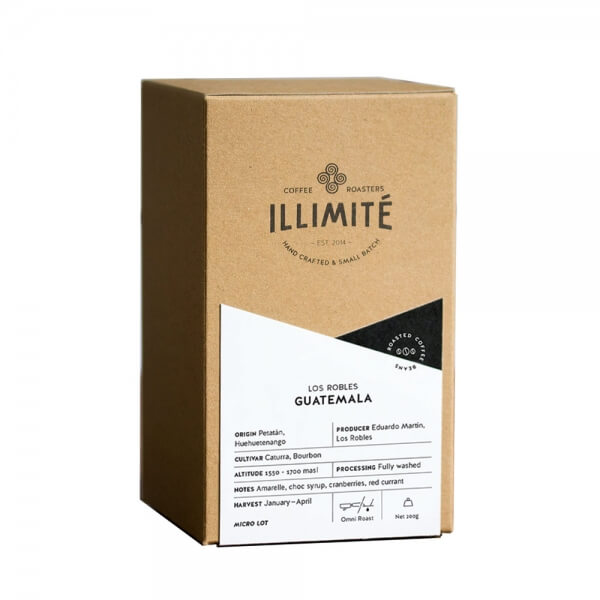 Specialty coffee Illimité Coffee Roasters Guatemala LOS ROBLES (micro lot)