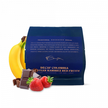 Colombia SEBASTIAN RAMIREZ - RED FRUITS DECAF - decaffeinated - 113g - Onyx Coffee Lab