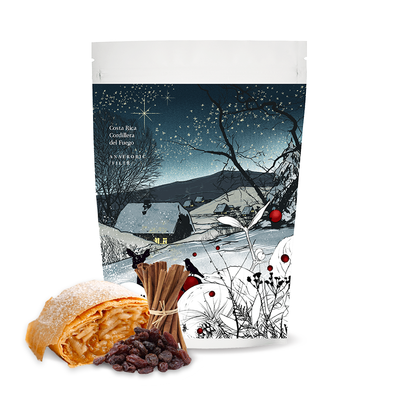 Specialty coffee Kmen Coffee Roasters Costa Rica CORDILLERA DEL FUEGO - Christmas edition - 2023