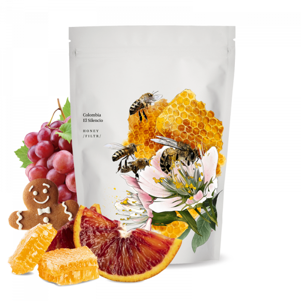 Specialty coffee Kmen Coffee Roasters Colombia EL SILENCIO