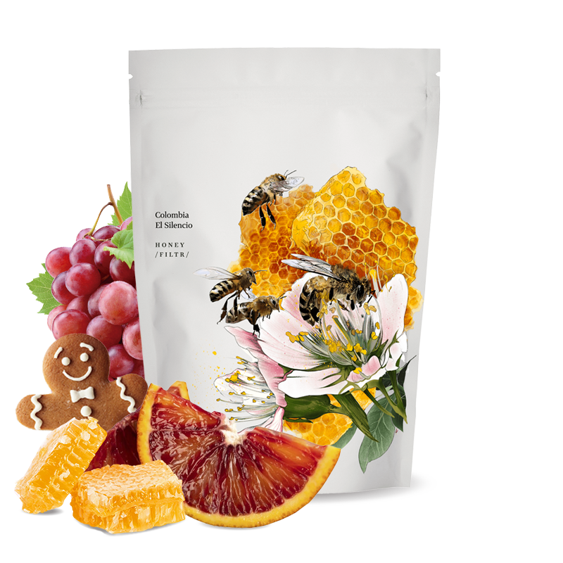 Specialty coffee Kmen Coffee Roasters Colombia EL SILENCIO