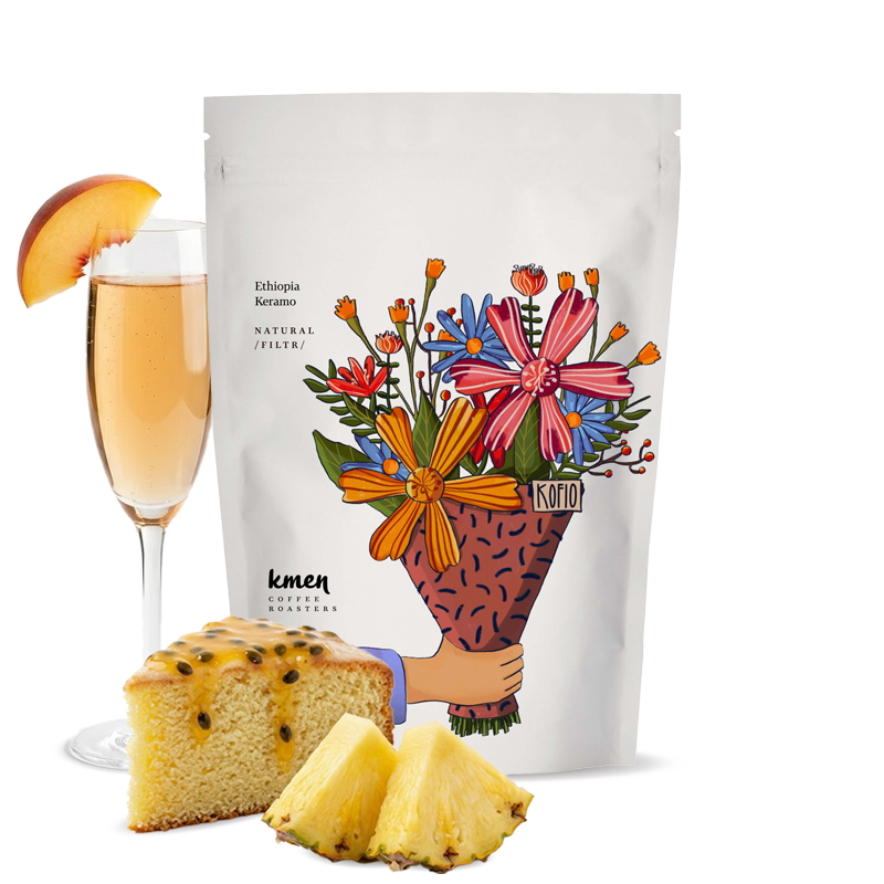 Specialty coffee Kmen Coffee Roasters Ethiopia KERAMO - Birthday Coffee - 250g