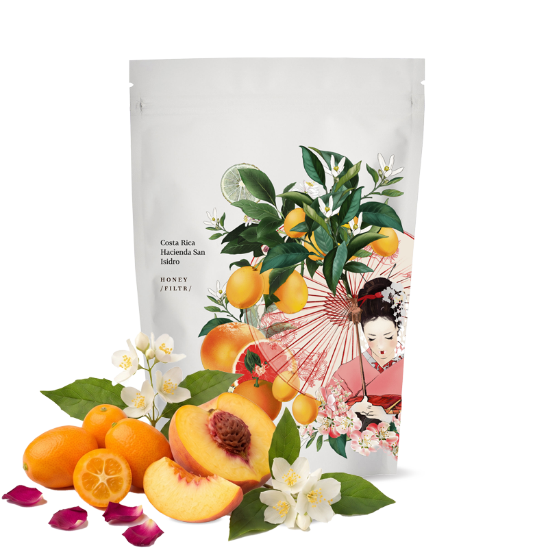 Specialty coffee Kmen Coffee Roasters Costa Rica HACIENDA SAN ISIDRO - Geisha - 200g