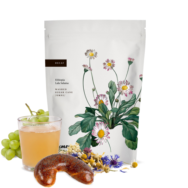 Specialty coffee Kmen Coffee Roasters Ethiopia LALA SALAMA - Decaffeinated