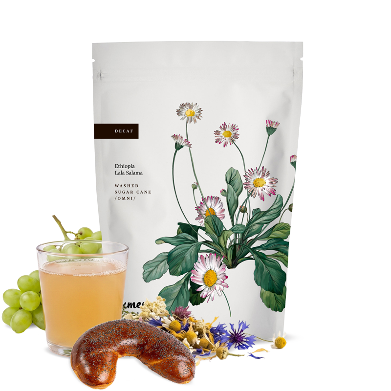Specialty coffee Kmen Coffee Roasters Ethiopia LALA SALAMA - Decaffeinated