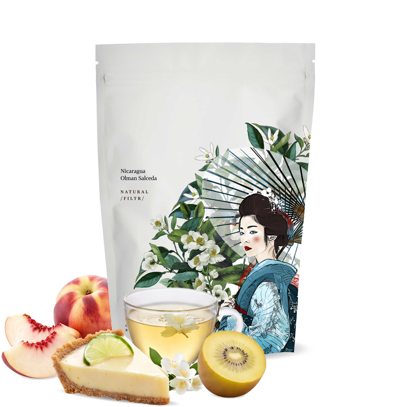 Specialty coffee Kmen Coffee Roasters Nicaragua OLMAN SALCEDA - Cup of Excellence Geisha - 200 g
