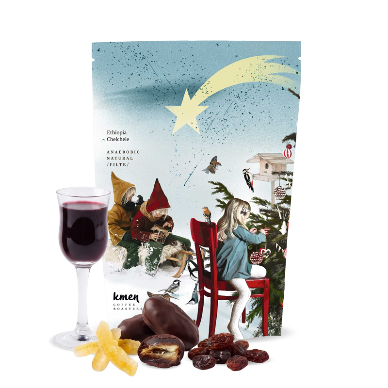 Specialty coffee Kmen Coffee Roasters Ethiopia CHELCHELE - Christmas Limited Edition
