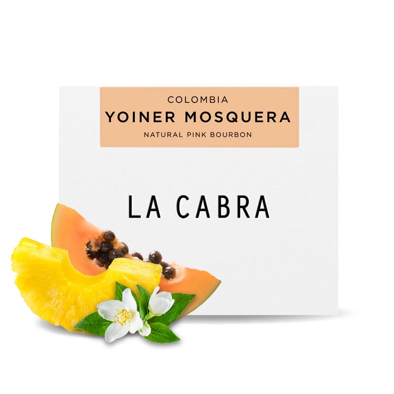 Specialty coffee La Cabra Coffee Colombia YOINER MOSQUERA - natural pink bourbon