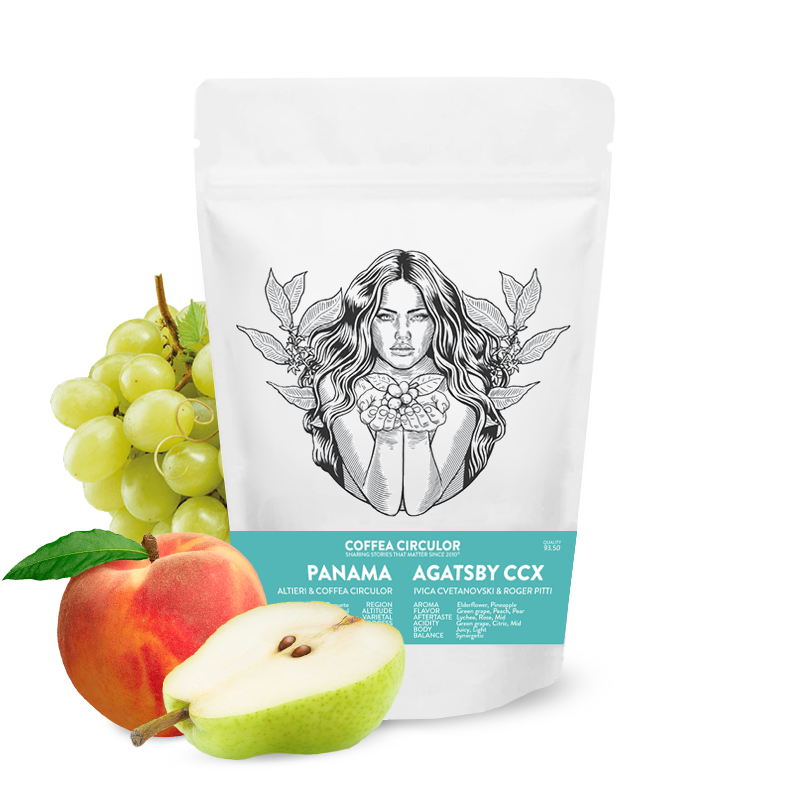 Specialty coffee Coffea Circulor Panama AGATSBY GEISHA CCX - WCIGS Winner - 100g