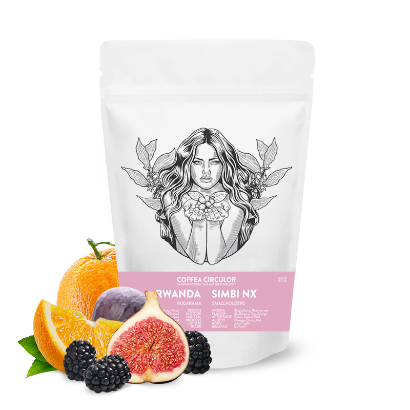 Specialty coffee Coffea Circulor Rwanda SIMBI NX