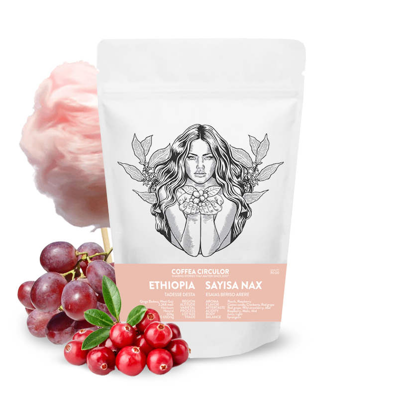 Specialty coffee Coffea Circulor Ethiopia SAYISA NAX