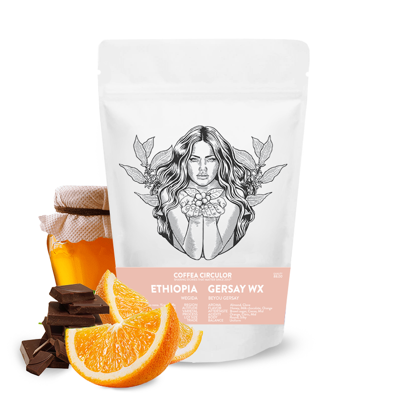 Specialty coffee Coffea Circulor Ethiopia GERSAY WX