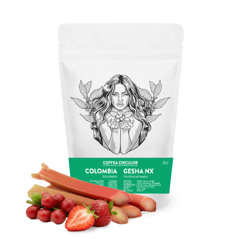Specialty coffee Coffea Circulor Colombia INMACULADA GEISHA NX - 100g