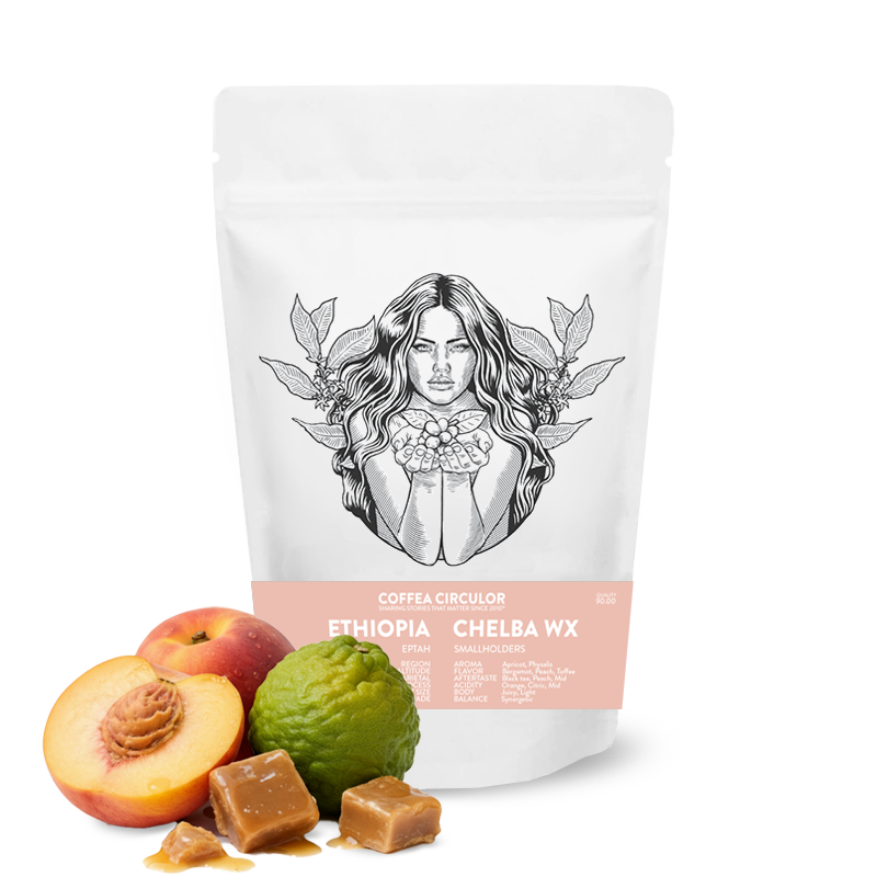 Specialty coffee Coffea Circulor Ethiopia EPTAH CHELBA WX
