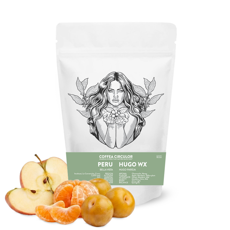 Specialty coffee Coffea Circulor Peru HUGO SL9 WX - 100g