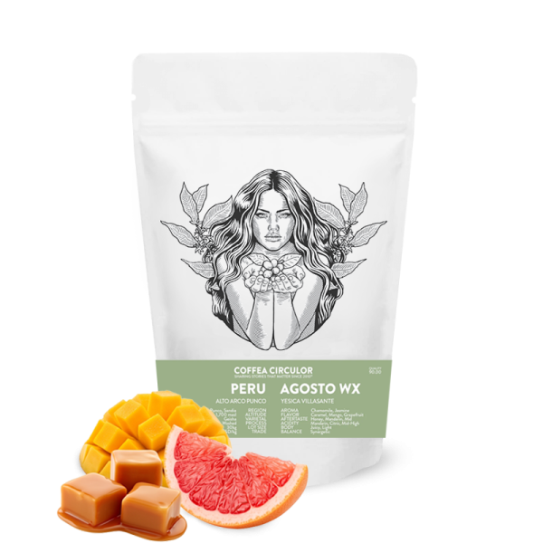 Specialty coffee Coffea Circulor Peru AGOSTO WX - Geisha - 100g