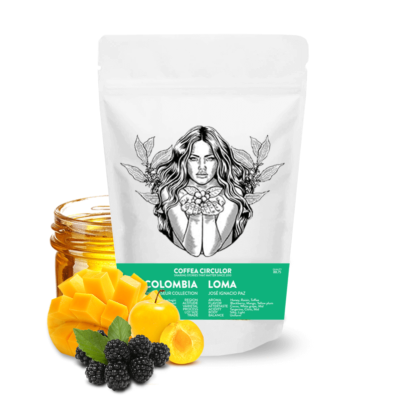 Specialty coffee Coffea Circulor Kolumbie LOMA